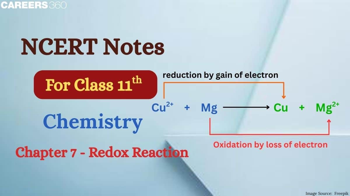 NCERT Class 11 Chemistry Chapter 8 Notes Redox Reaction - Download PDF